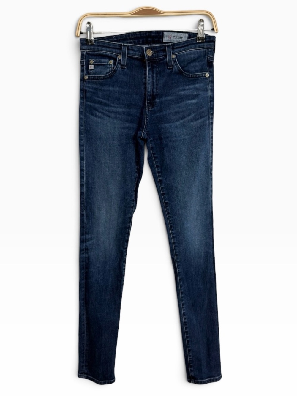 AG Adriano Goldschmied The Farrah High Rise Skinny Jeans Dark Wash Size 26R